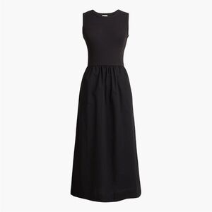 J. Crew Factory Black Maxi Dress